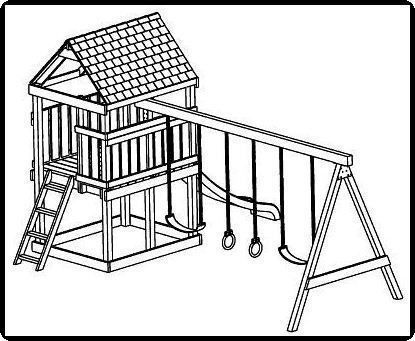 plans for wooden jungle gym