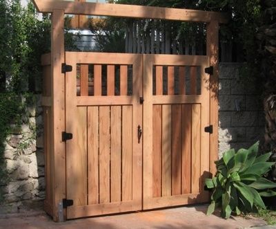 wood gates plans