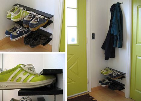 metal shoe rack plans