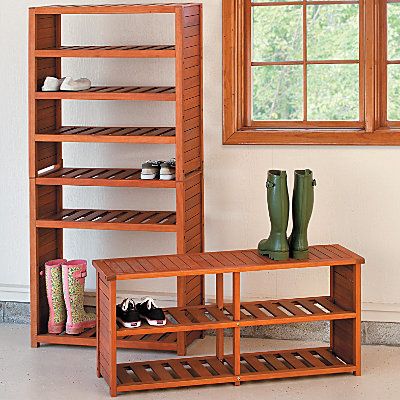 metal shoe rack plans