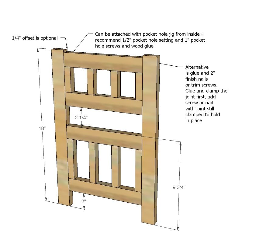 wood plans doll bed