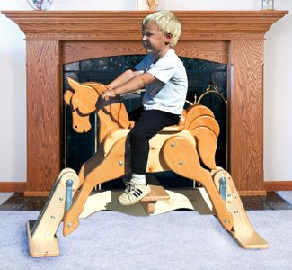 free rocking horse glider plans