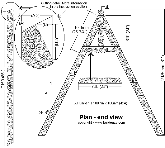 porch swing stand plans