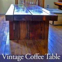 plank coffee table plans