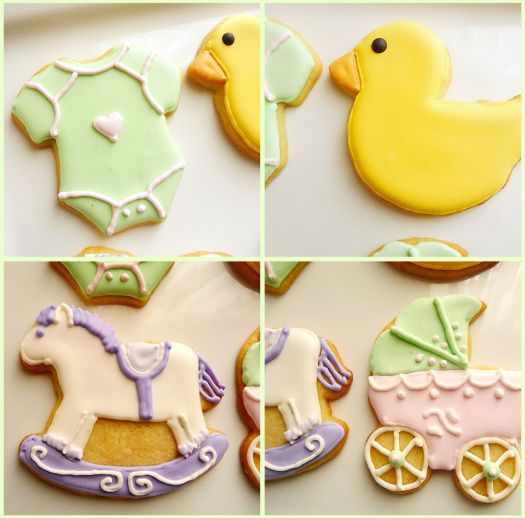how to decorate a rocking horse cookie