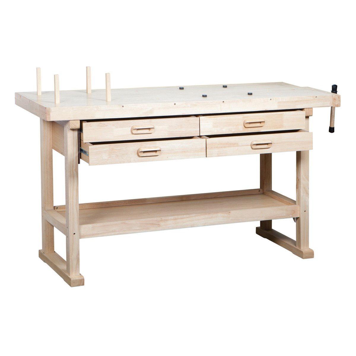 woodworking bench features