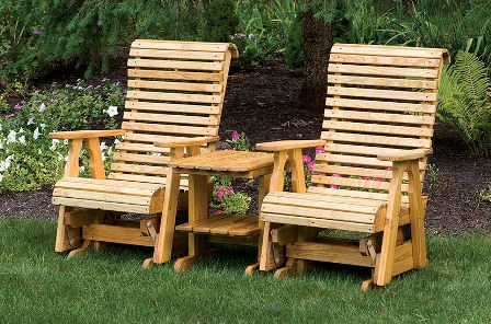 woodworking plans glider bench