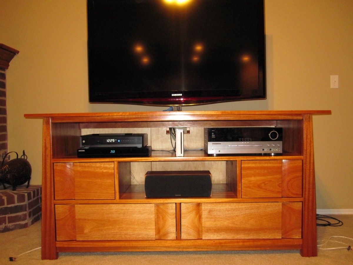 tv stand wood plans