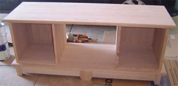 tv stand wood plans