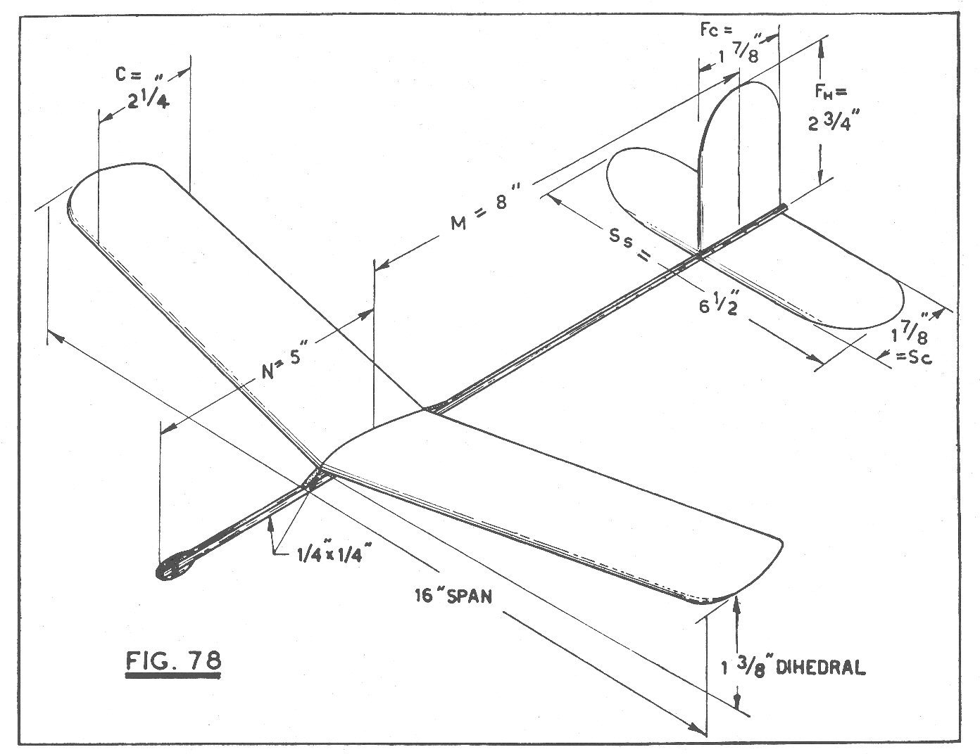 wooden glider plans