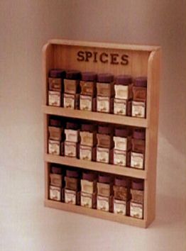simple spice rack plans