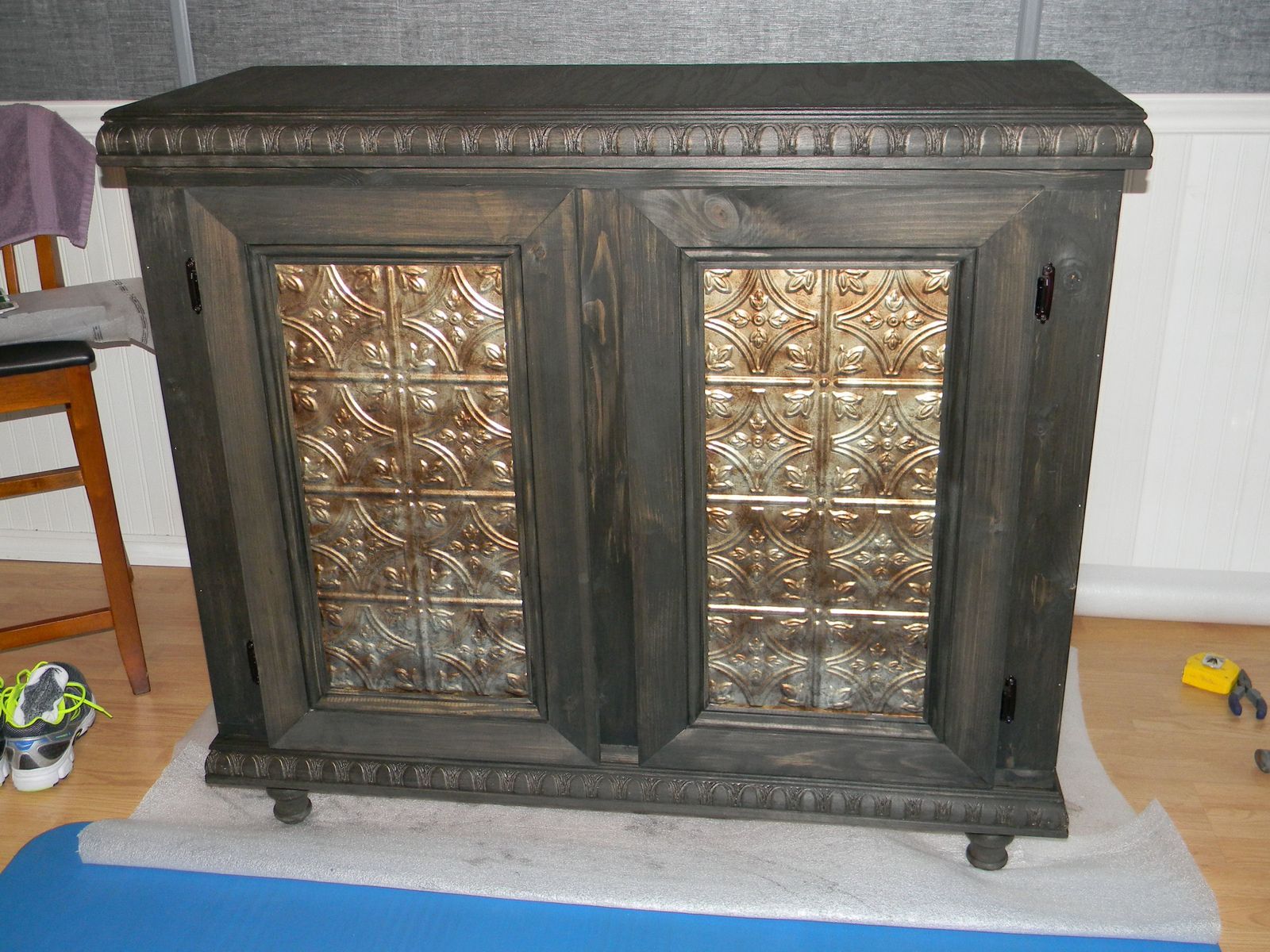diy wood entertainment center