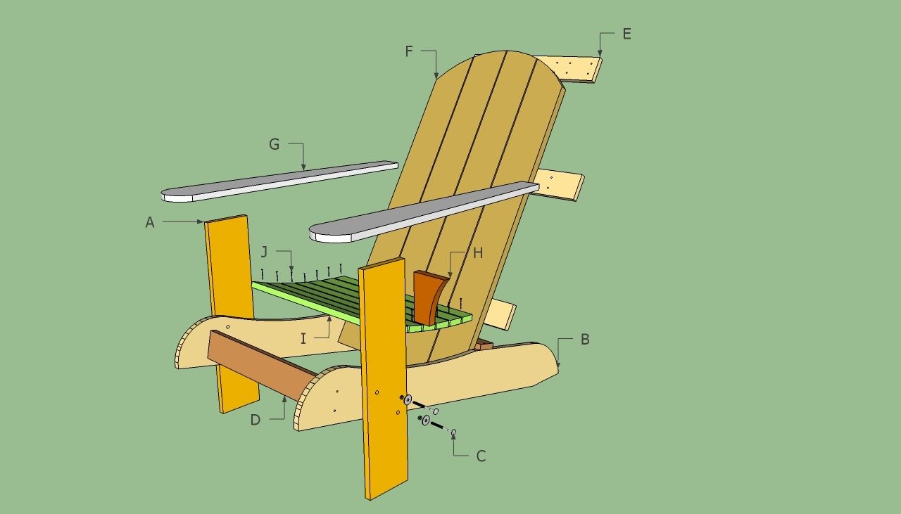 wood chair plans