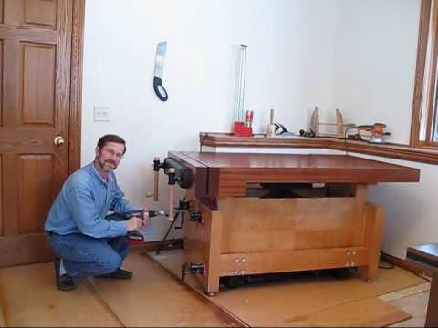 adjustable height workbench plans jackbenchcom