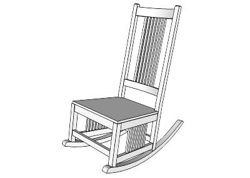 wood rocking chair plans