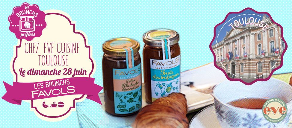Favols s'invite sur les tables des meilleurs Brunchs Français !