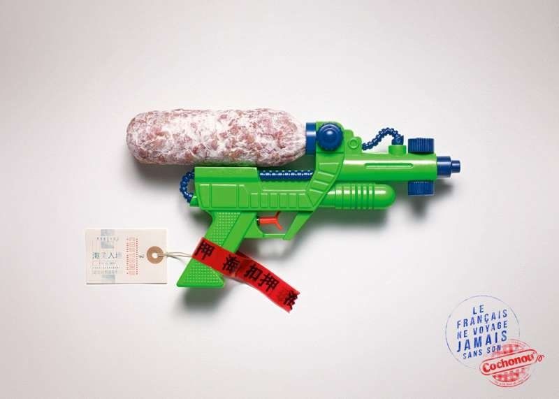 "Jamais sans mon Cochonou" | Agence : Young & Rubicam, Paris, avril 2014, pour la marque de saucisson Cochonou