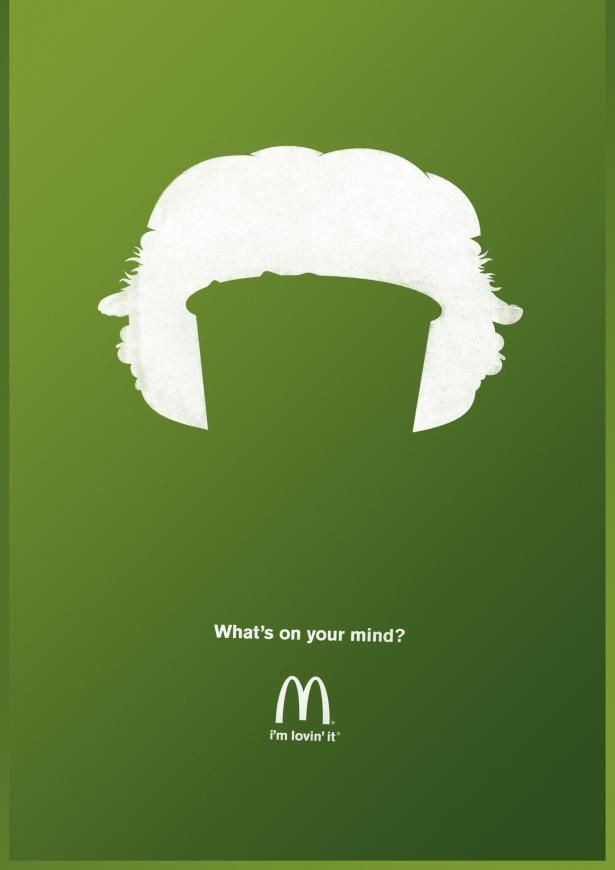 "What's on your mind?" | Agence : Heye GmbH, Munich, Allemagne pour McDonald's (janvier 2014)