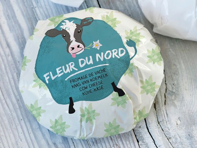 Fleur du Nord (fromage artisanal) | Design : Quatre Mains, Maldegem, Belgique (juin 2015)