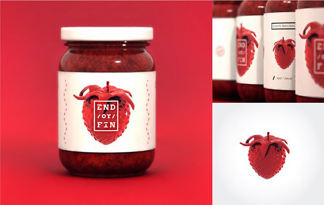 End / or / Fin (confiture, marmelade) | Design : KJG Design, Hongrie (octobre 2015)
