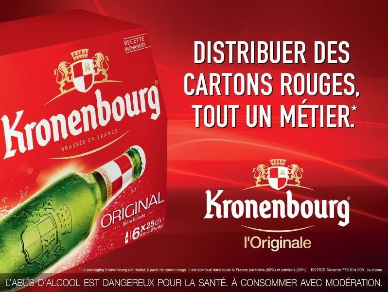 Campagne d'affichage spéciale Euro de football 2016 - Kronenbourg (bière) | Agence : La Chose, Paris, France (juin 2016)
