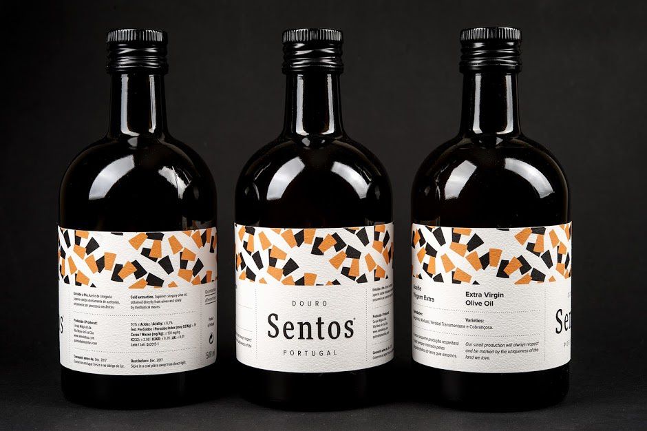 Sentos - Quinta das Almoinhas (huile d'olive) | Design : David Matos, Berlin, Allemagne (juin 2016)
