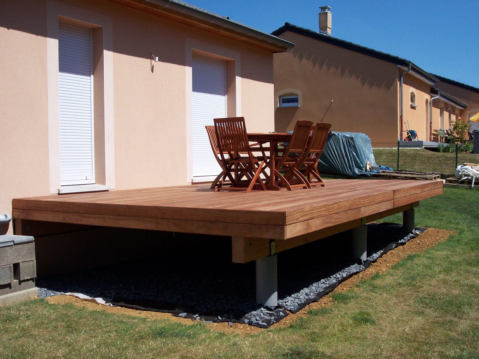 terrasse bois hauteur 50 cm