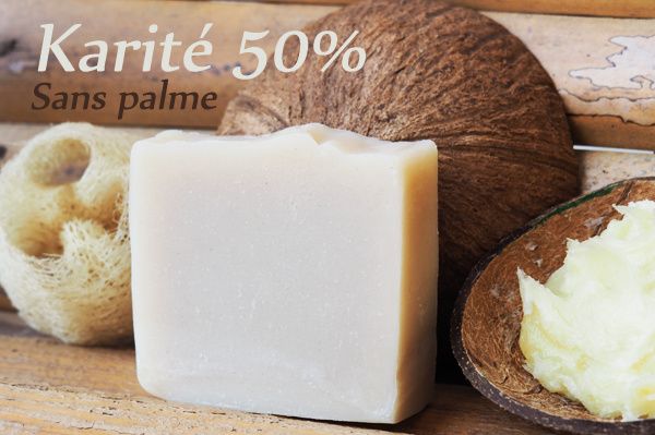 Mon savon 50% Karité (et sans huile de palme) -