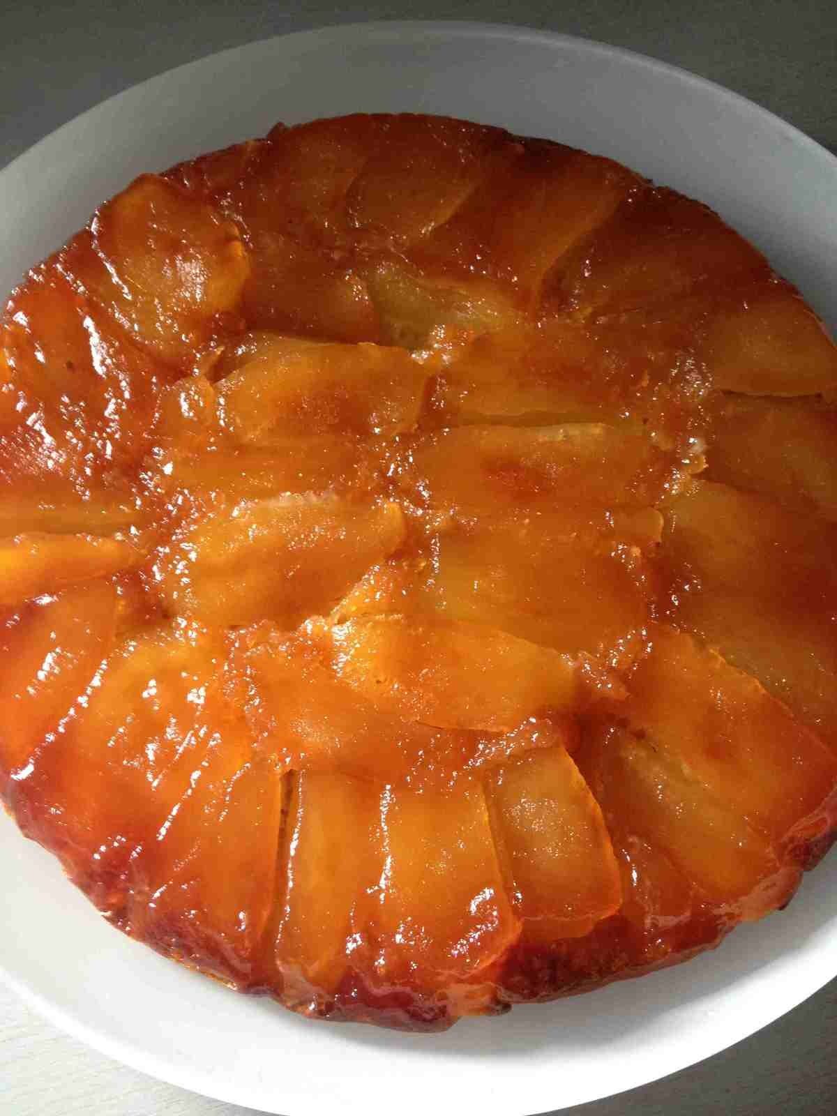 Tarte Tatin Aux Pommes Legere Rachel Et Sa Cuisine Legere Et