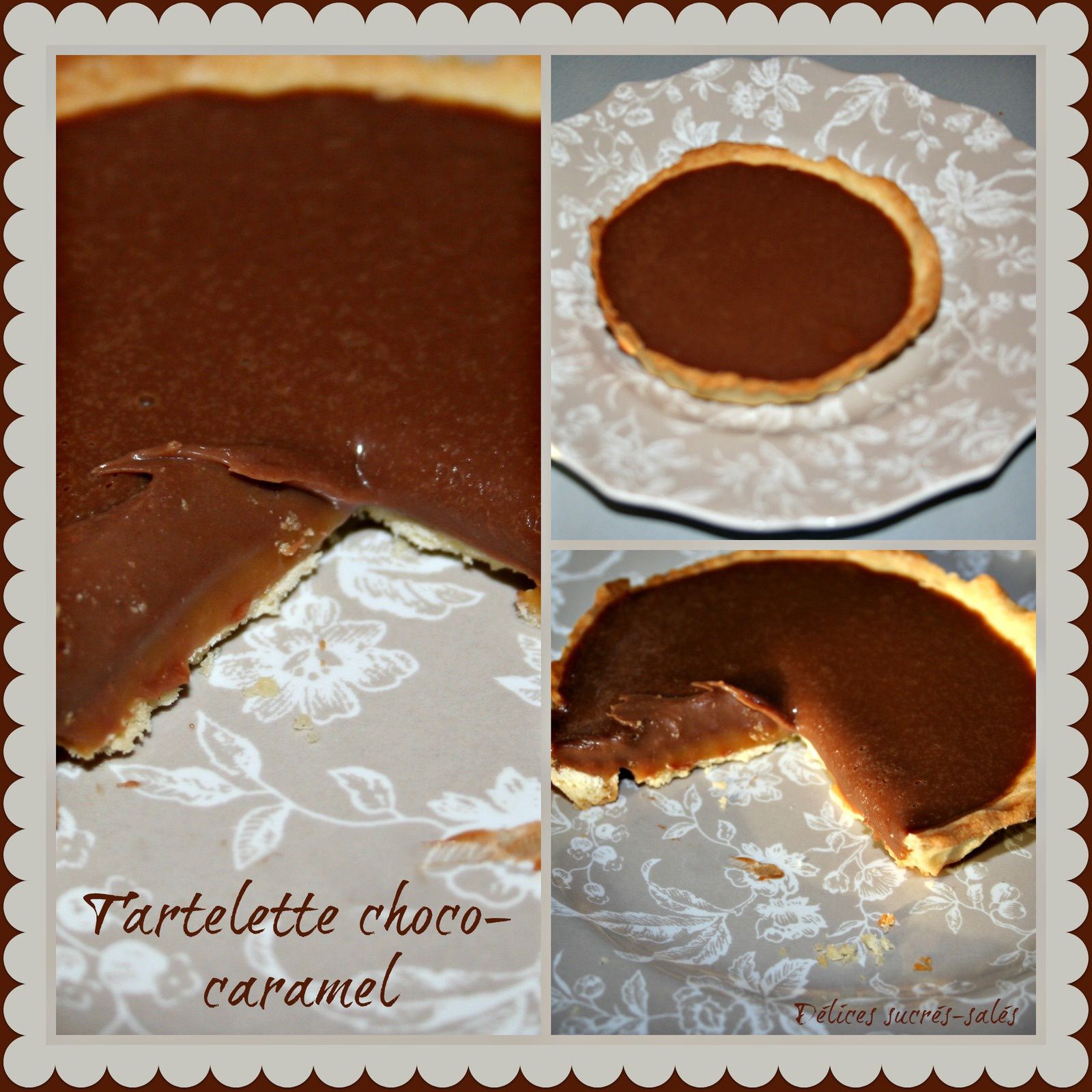 Tartelettes Choco-caramel - Delices-sucres-sales.over-blog.com