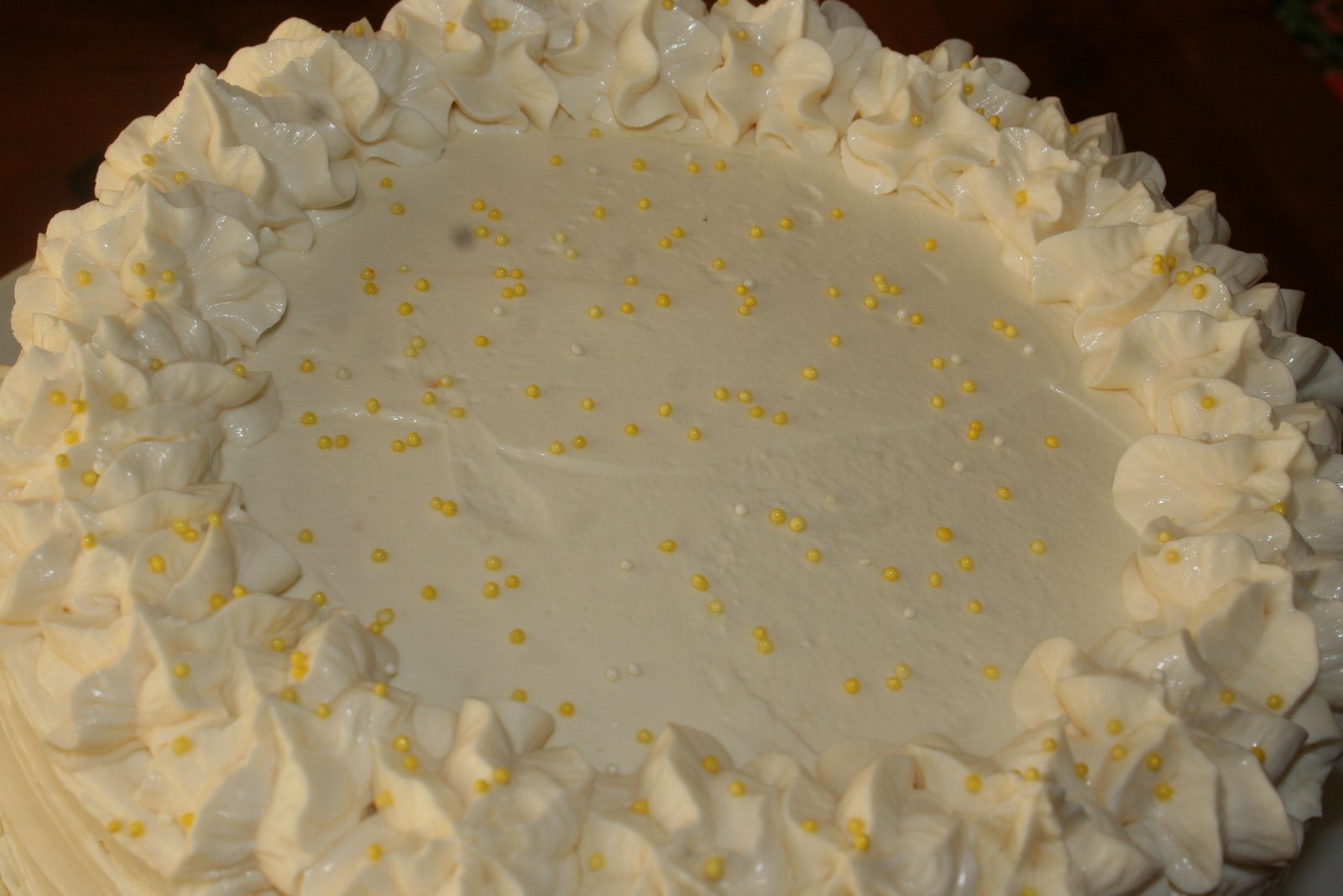 Layer Cake Citron Pavot (Glaçage Mascarpone) - Lilie Bakery