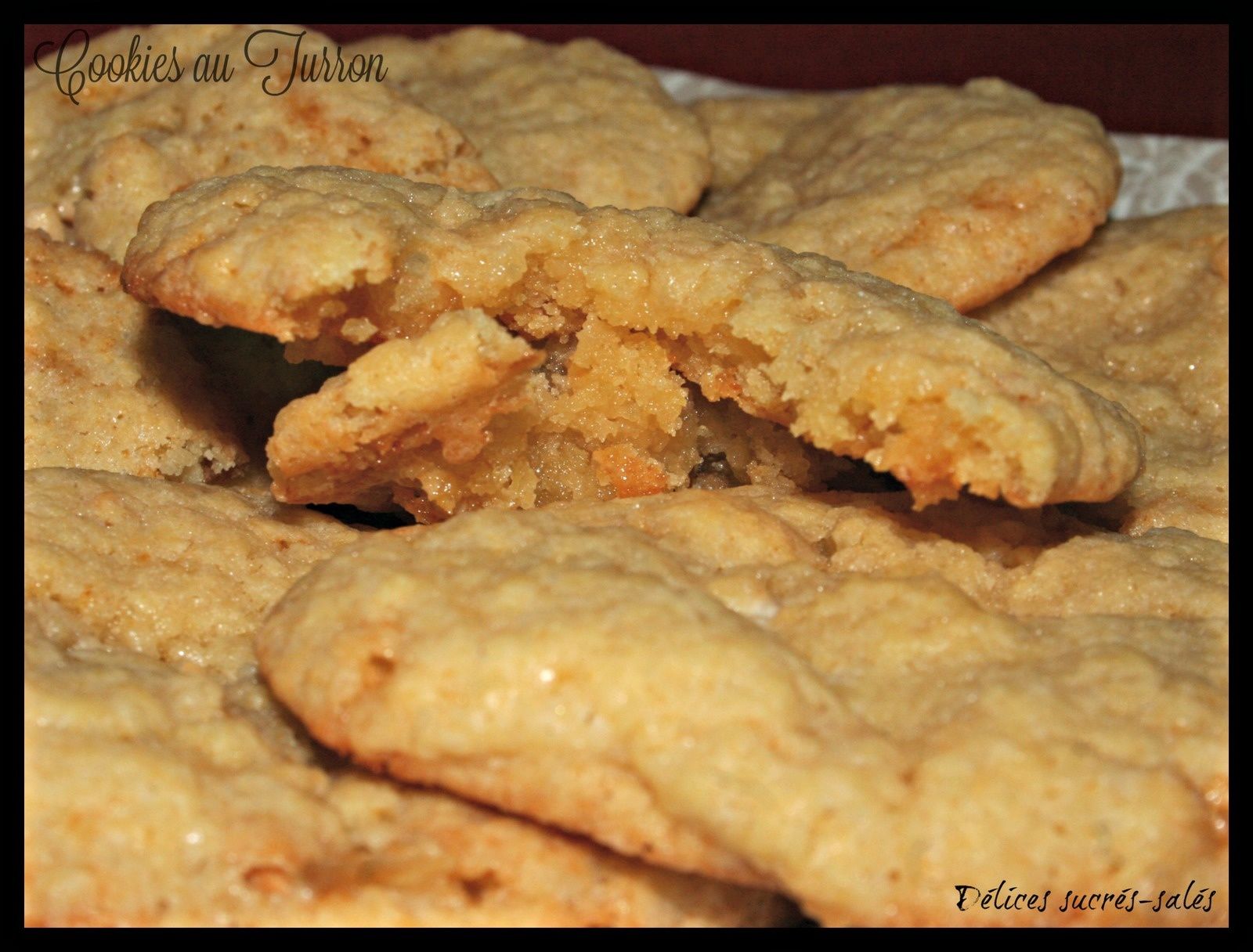 Cookies au Turron