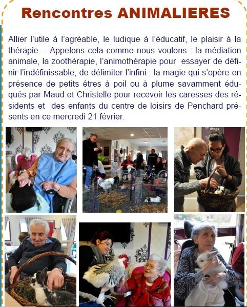 projet rencontre intergénérationnelle
