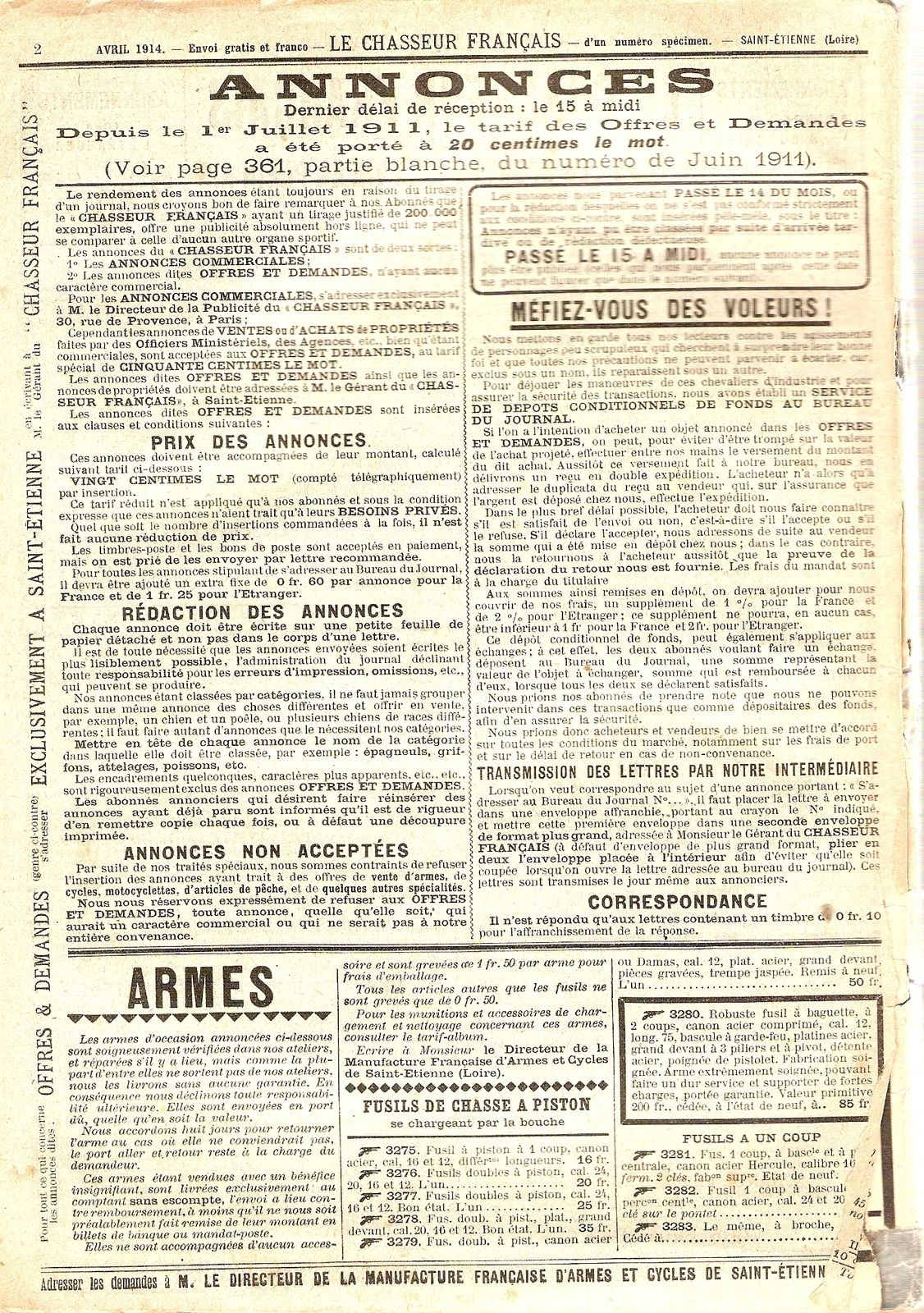 chasseur francais annonces rencontres