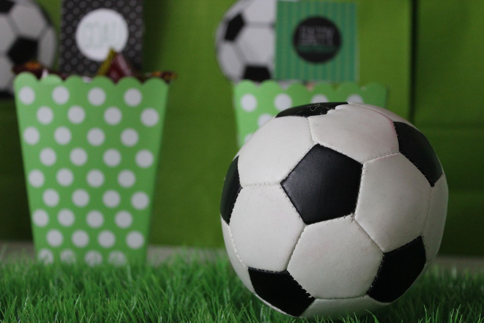 Football Party - Anniversaire football - Une Fille de Septembre