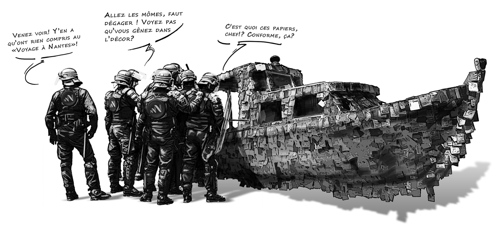 LE NAUFRAGE A NANTES