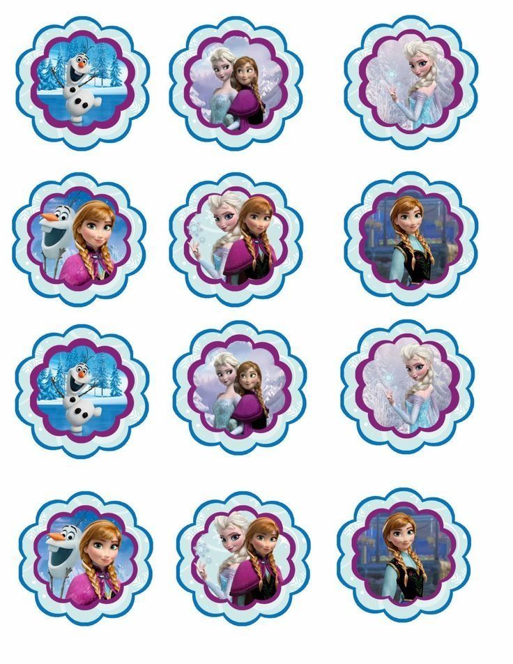 Cupcakes la reine des neiges