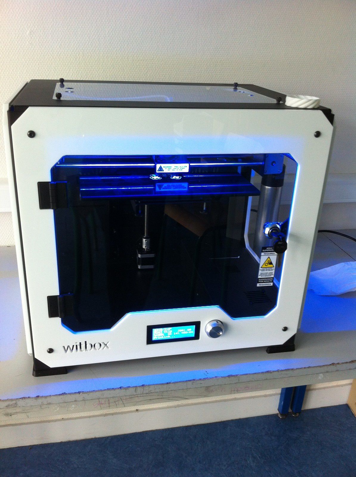 Une imprimante 3D en Technologie - Le Collège La Fontaine, à  St-Germain-des-Fossés