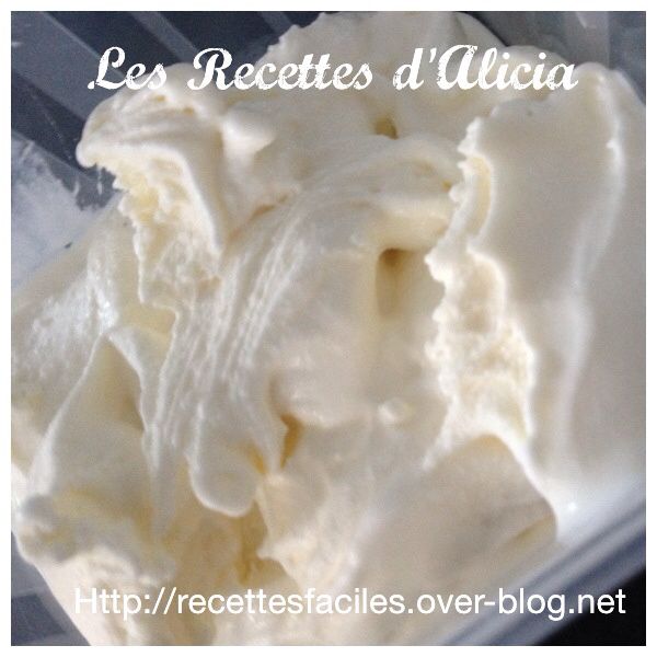 Quand ma Chantilly loupée se transforme en très bonne glace