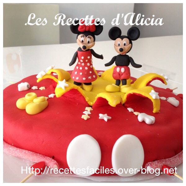 Réaliser minnie en pâte à sucre - Blog cake design et de