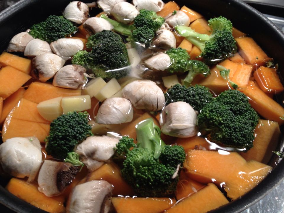 Soupe brocolis champignons hotsell