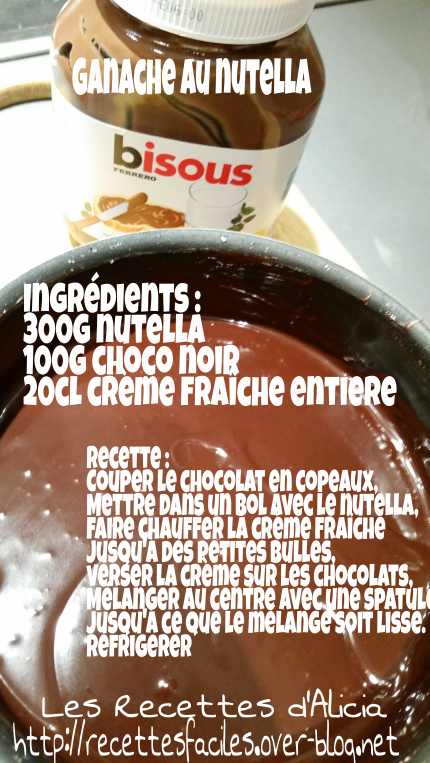 Ganache pour cake design - Les recettes d Alicia