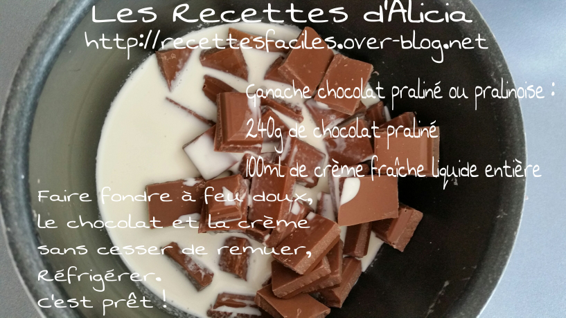 Ganache pour cake design - Les recettes d Alicia