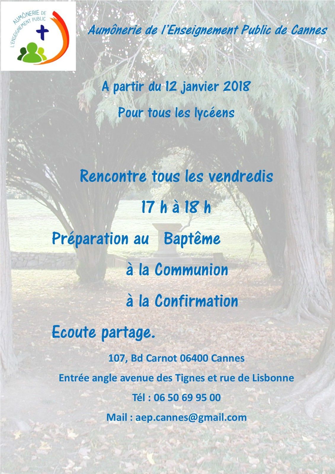 calendrier des rencontres