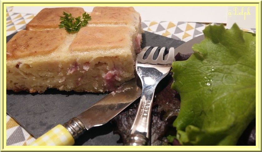 Cake façon Flammekueche