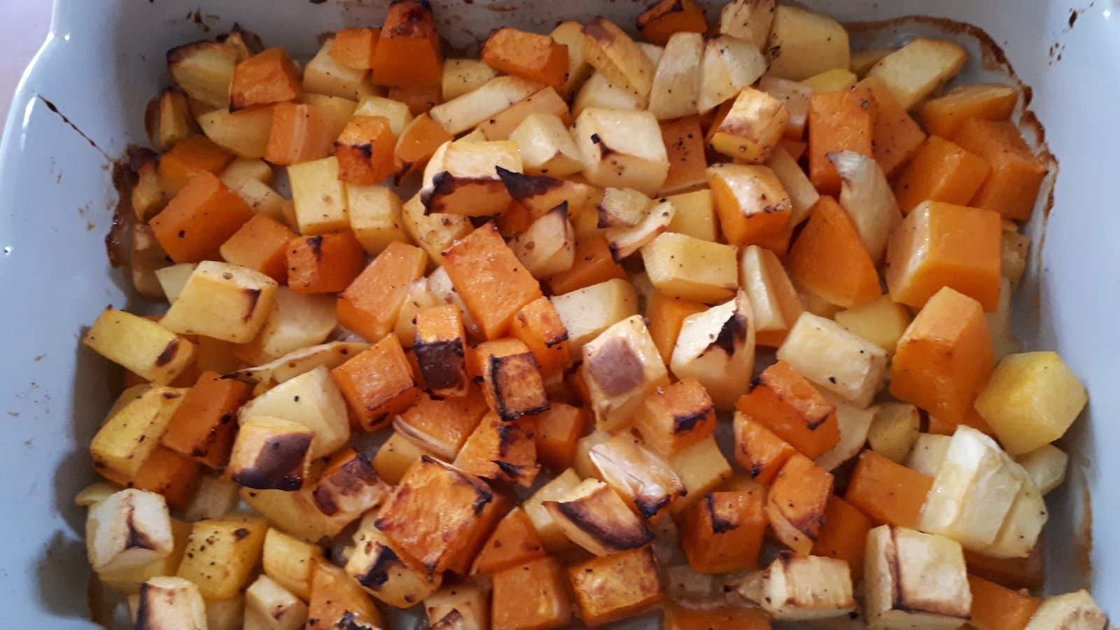 Cabillaud sur Rutabaga et Butternut rôtis - Oh, la gourmande..