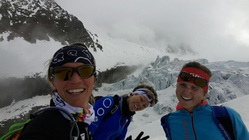 Séverine Pont Combe prête pour le Mezzalama Promosports