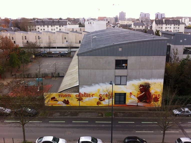 "Mon atelier c'est la rue"
