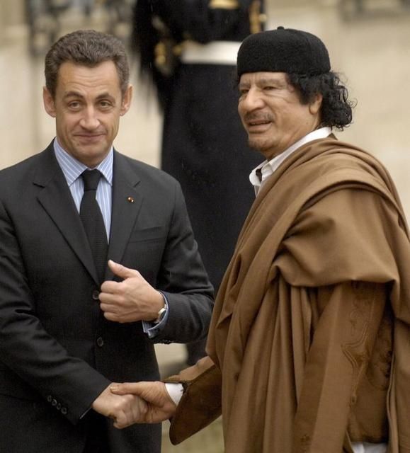 rencontre kadhafi sarkozy