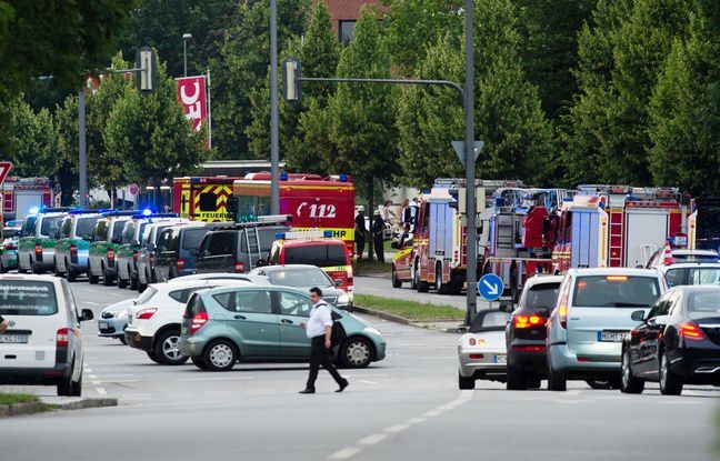 Une fusillade a eu lieu dans un centre commercial de Munich. - Matthias Balk / dpa / AFP